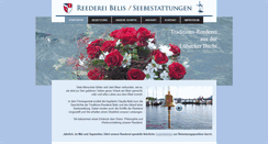 Desktop Screenshot of ostsee-seebestattungen.de